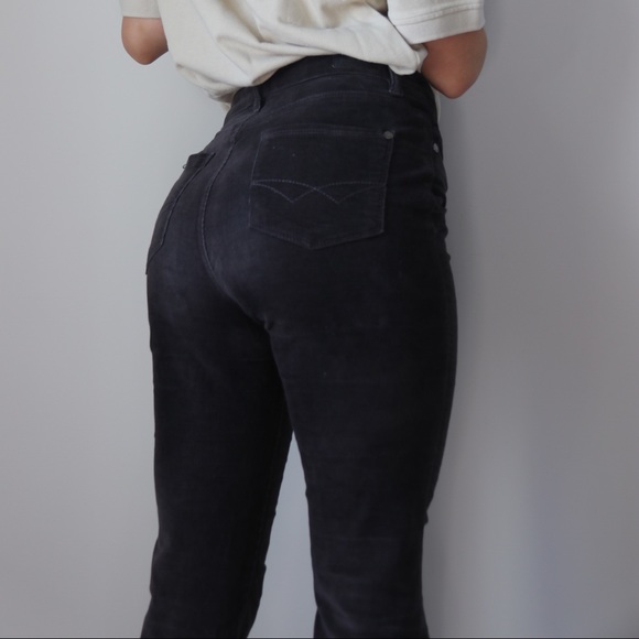 Gray Corduroy Pants - Picture 4 of 4